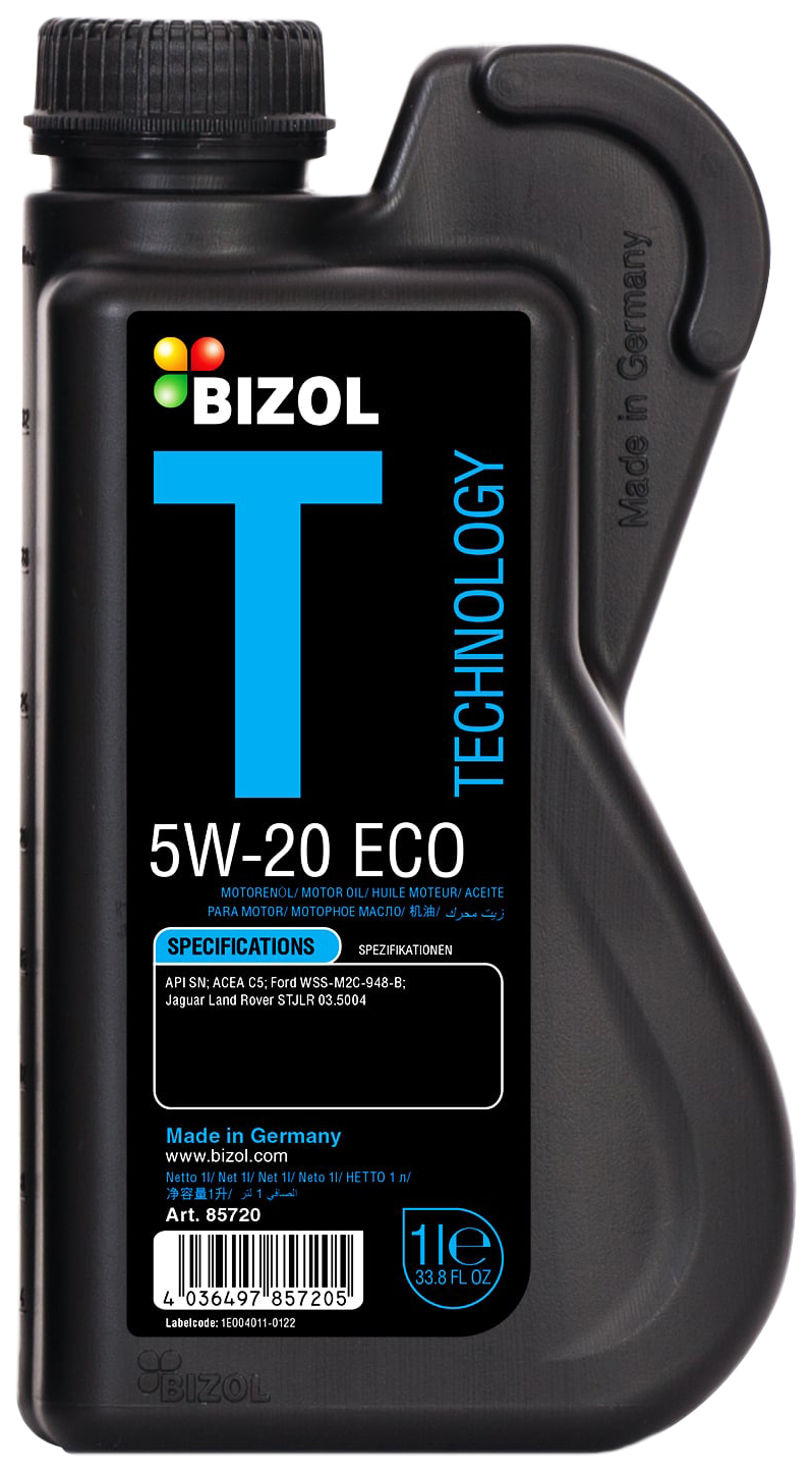Моторное масло BIZOL Technology 5W20 ECO 1л