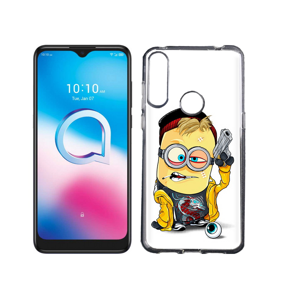 

Чехол MyPads Tocco для Alcatel 3L (2020) 5029Y миньон бандит (PT159035.666.475), Tocco