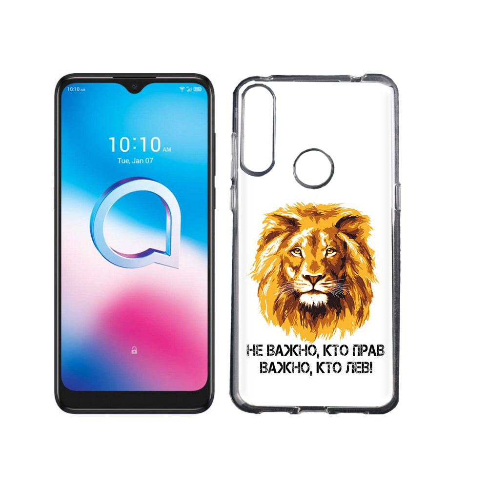 

Чехол MyPads Tocco для Alcatel 3L (2020) 5029Y мудрый лев (PT159035.666.486), Tocco