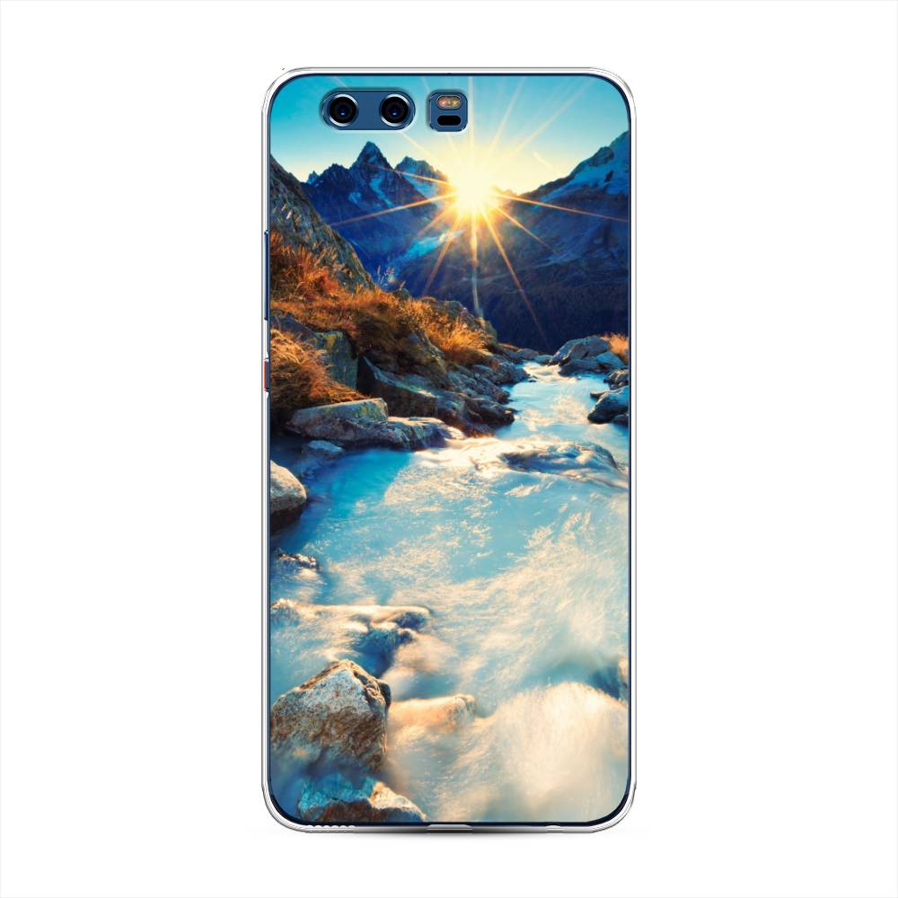 

Чехол Awog на Huawei P10 Plus "Восход 7", Разноцветный, 62350-4