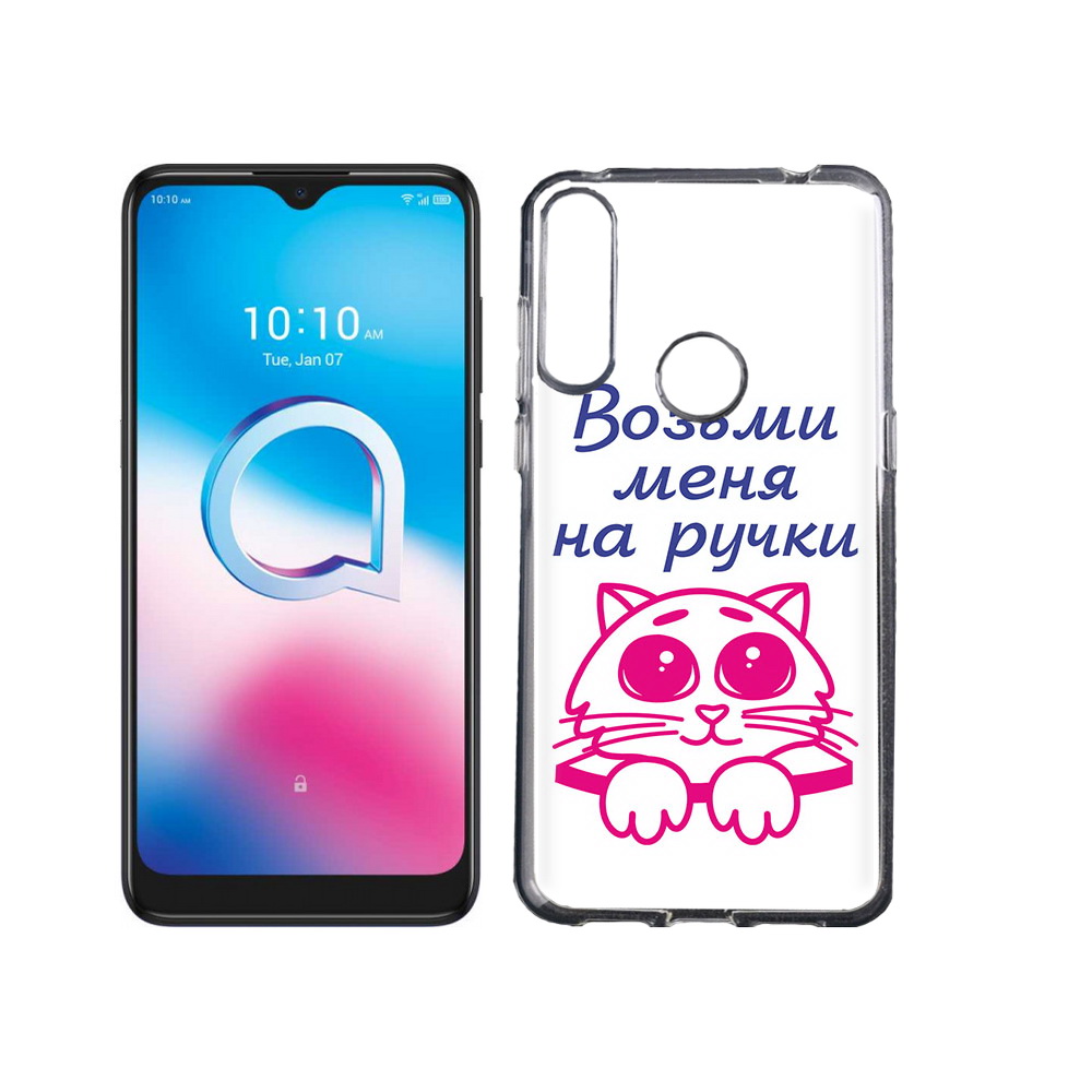 

Чехол MyPads Tocco для Alcatel 3L (2020) 5029Y мяу (PT159035.666.491), Tocco