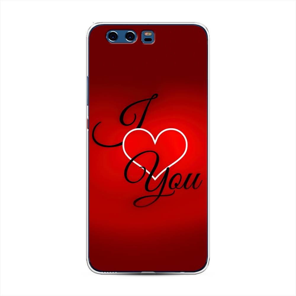 

Чехол Awog на Huawei P10 Plus "I love you 3", Разноцветный, 62350-6