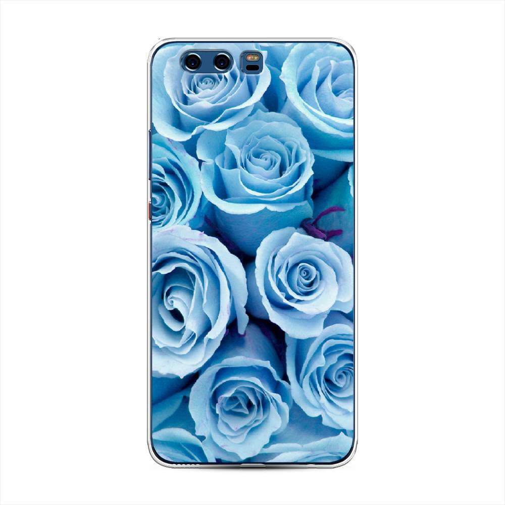 

Чехол Awog на Huawei P10 Plus "Лазурные розы", Разноцветный, 62350-8