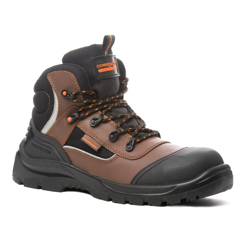 

Ботинки рабочие мужские COVERGUARD GRAPHITE коричневые 44 RU, Коричневый, GRAPHITE