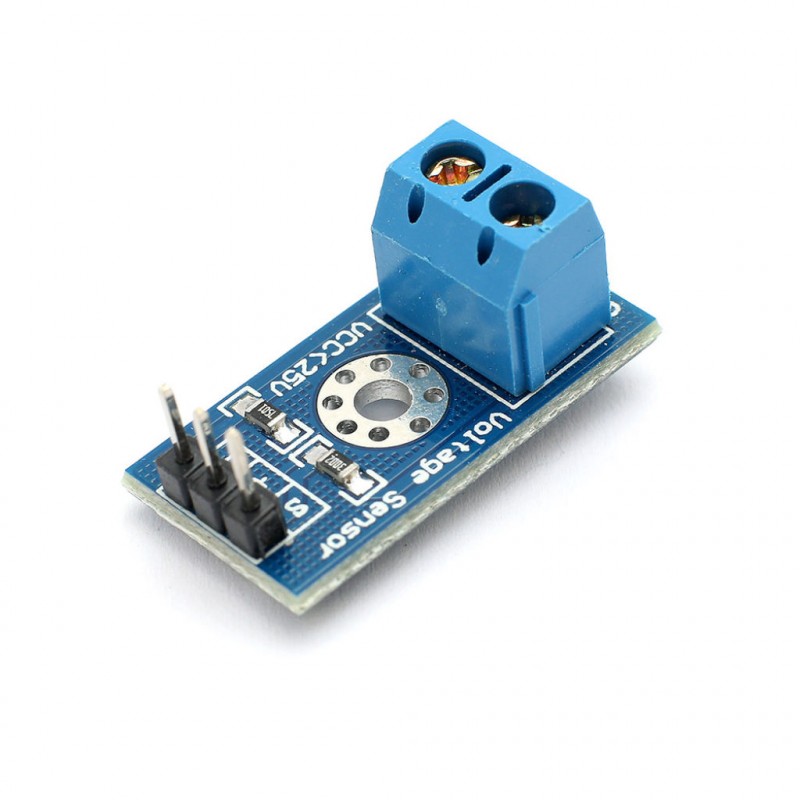 100 штук, Датчик напряжения 0-25В