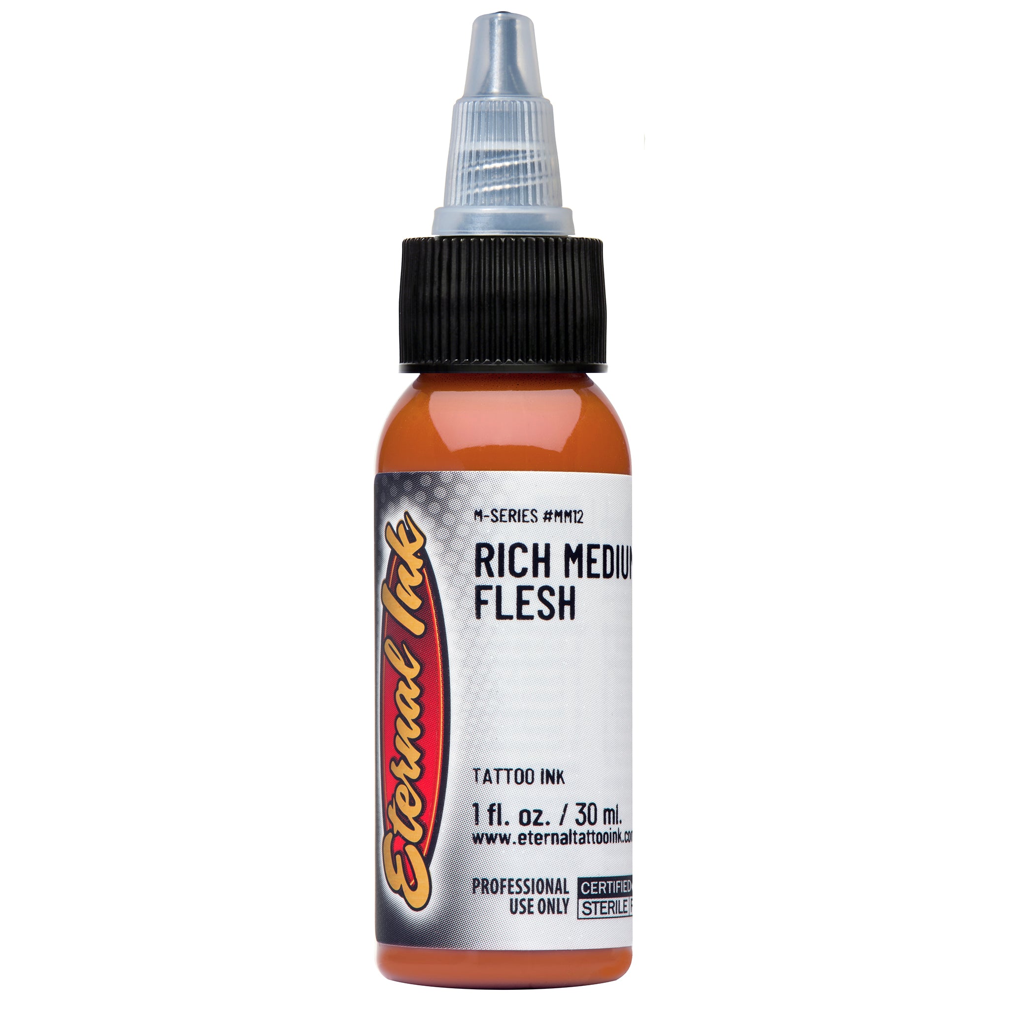 

Краска для татуировки, пигмент для тату Eternal Ink Rich Medium Flesh, 30мл, Rich Medium Flesh