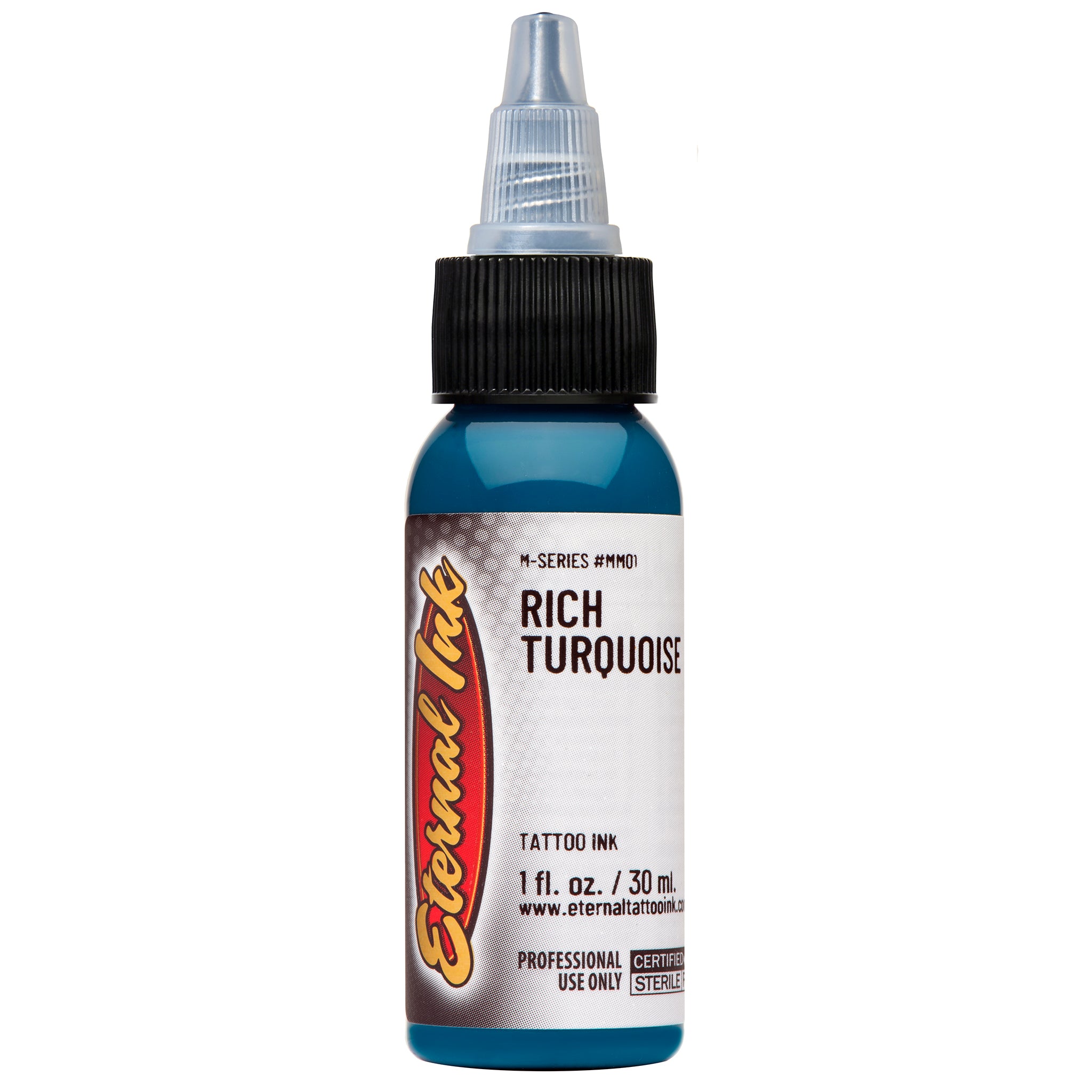 

Краска для татуировки, пигмент для тату Eternal Ink Rich Turquoise, 60мл, Rich Turquoise