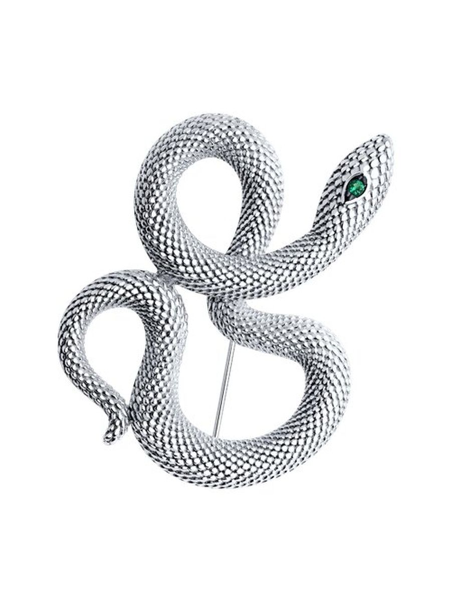

Брошь из серебра TEO MAORI 894040290, фианит, 894040290