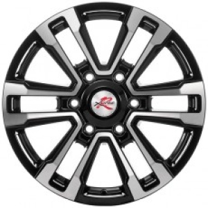 

Колесный диск X'trike Prado R107 7,5\R17 6*139,7 ET25 d106,1 BK/FP 40239, Черный