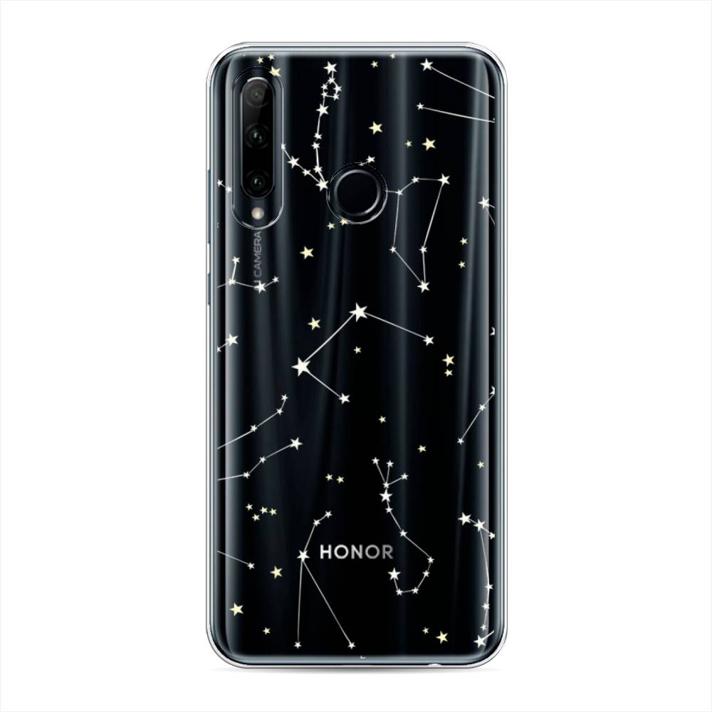 

Чехол Awog "Созвездия" для Honor 10i, Прозрачный;серый;бежевый, 68850-7