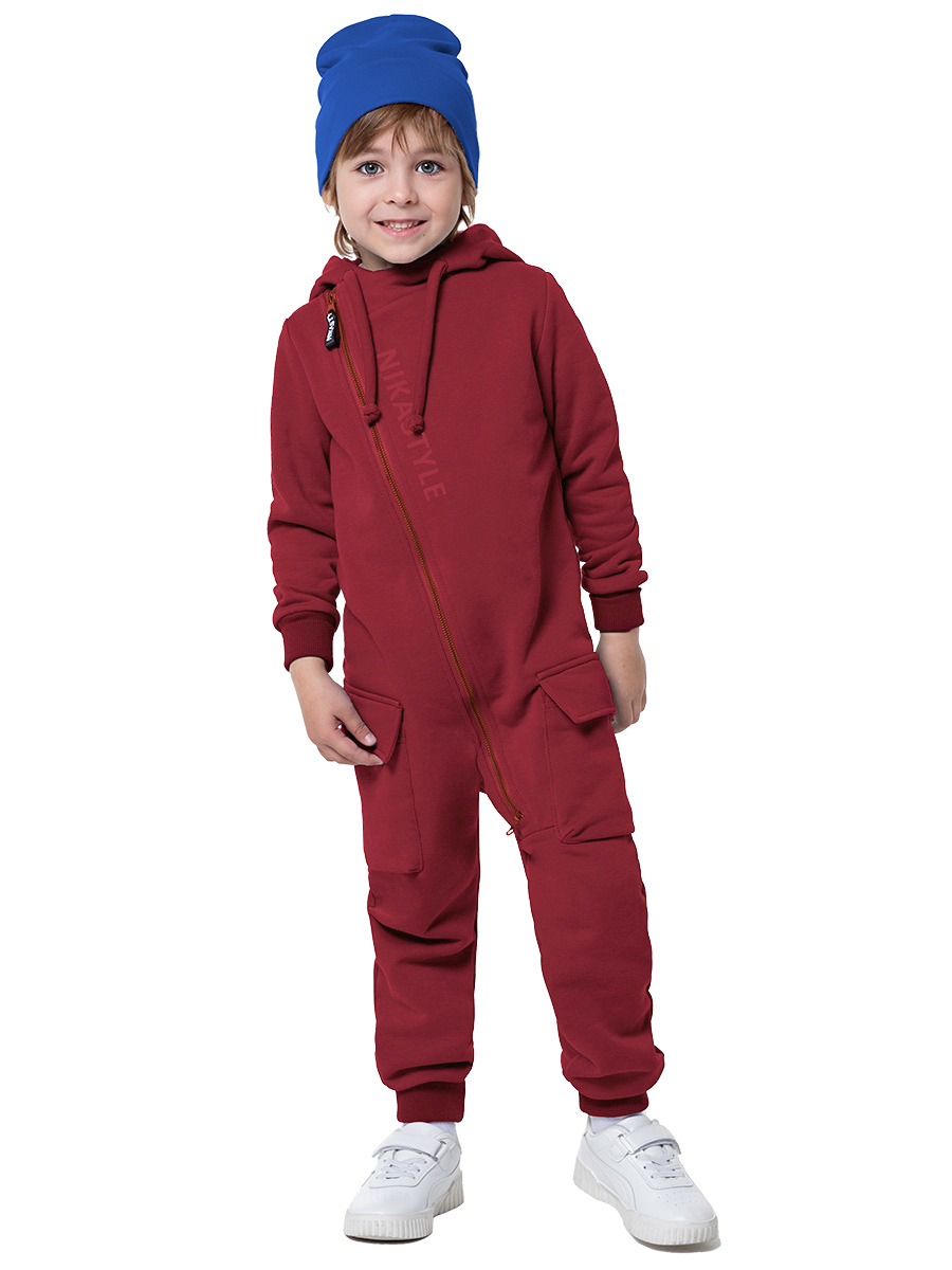 

Комбинезон детский NIKASTYLE 8т13024, красный, 122, 8т13024
