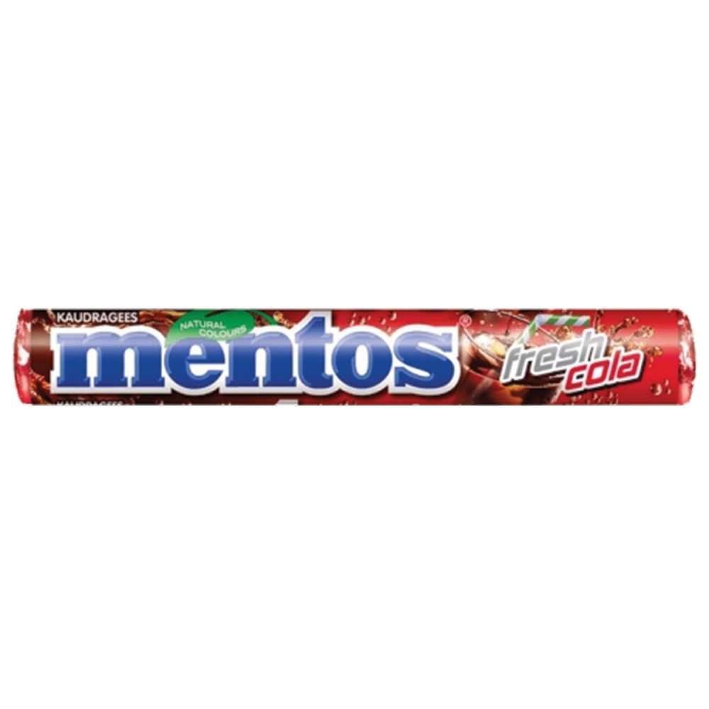 Жевательное драже Mentos Кола 37г 48 уп