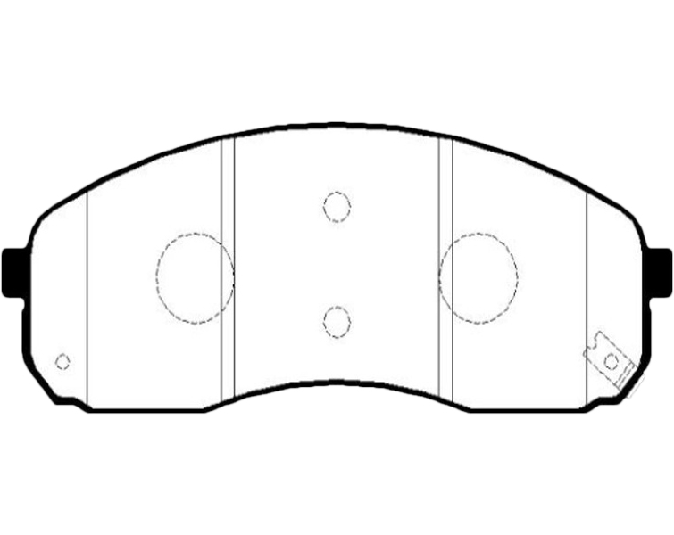 

Колодки дисковые передние SsangYong Istana 95-03 GK0559