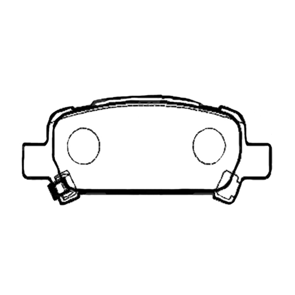 

Колодки дисковые задние Subaru Forester 2.0 97-02/Impreza 00>/Legacy 98> GK0990