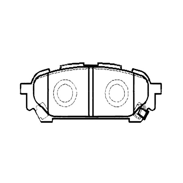 

Колодки дисковые задние Subaru Legacy IV 2.0i/2.5i/ Outback 2.5i 03> GK0992