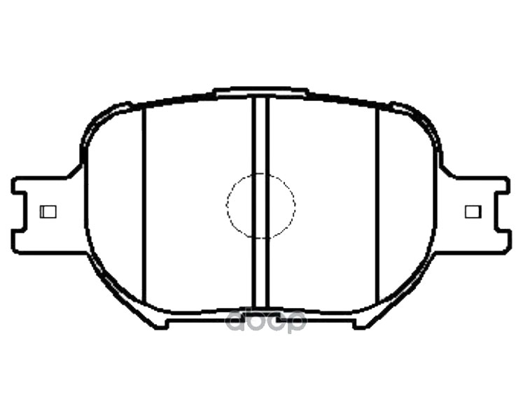 

Тормозные колодки Ctr передние дисковые gk1071