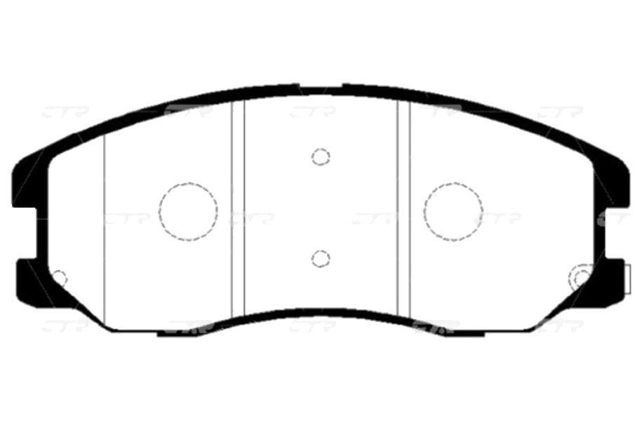 

Тормозные колодки Ctr GK0445P