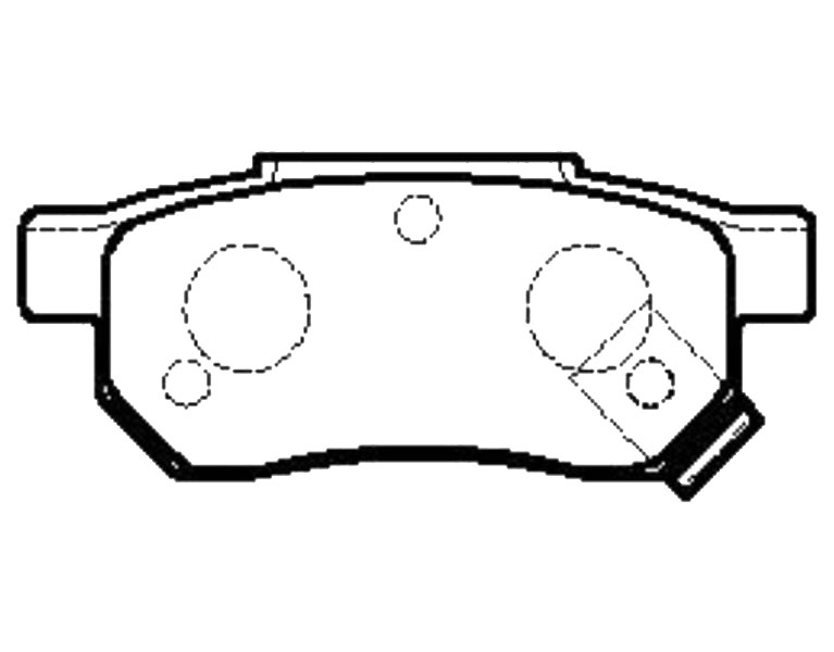 

Тормозные колодки Ctr дисковые gk0334