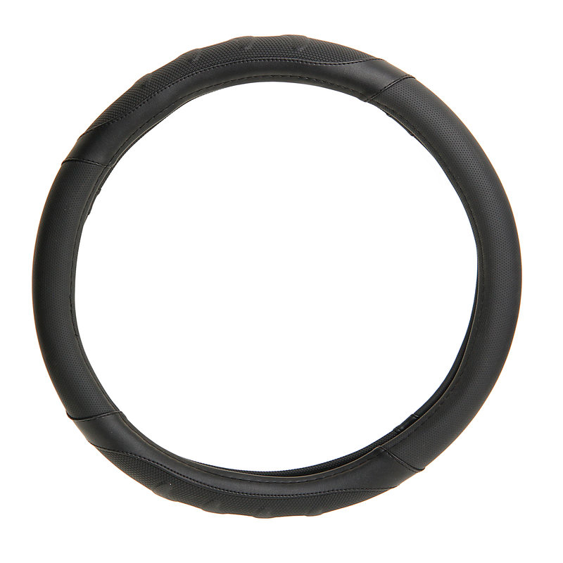 

Оплетка руля (M) 37-39см черная кожа PANDORA-A PA5009 BK