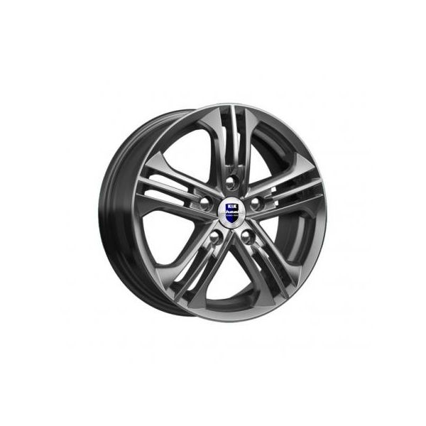 

Колесный диск K&K Trinity КС615 6,0\R15 5*114,3 ET47 d67,1 Дарк платинум 72367, Серый