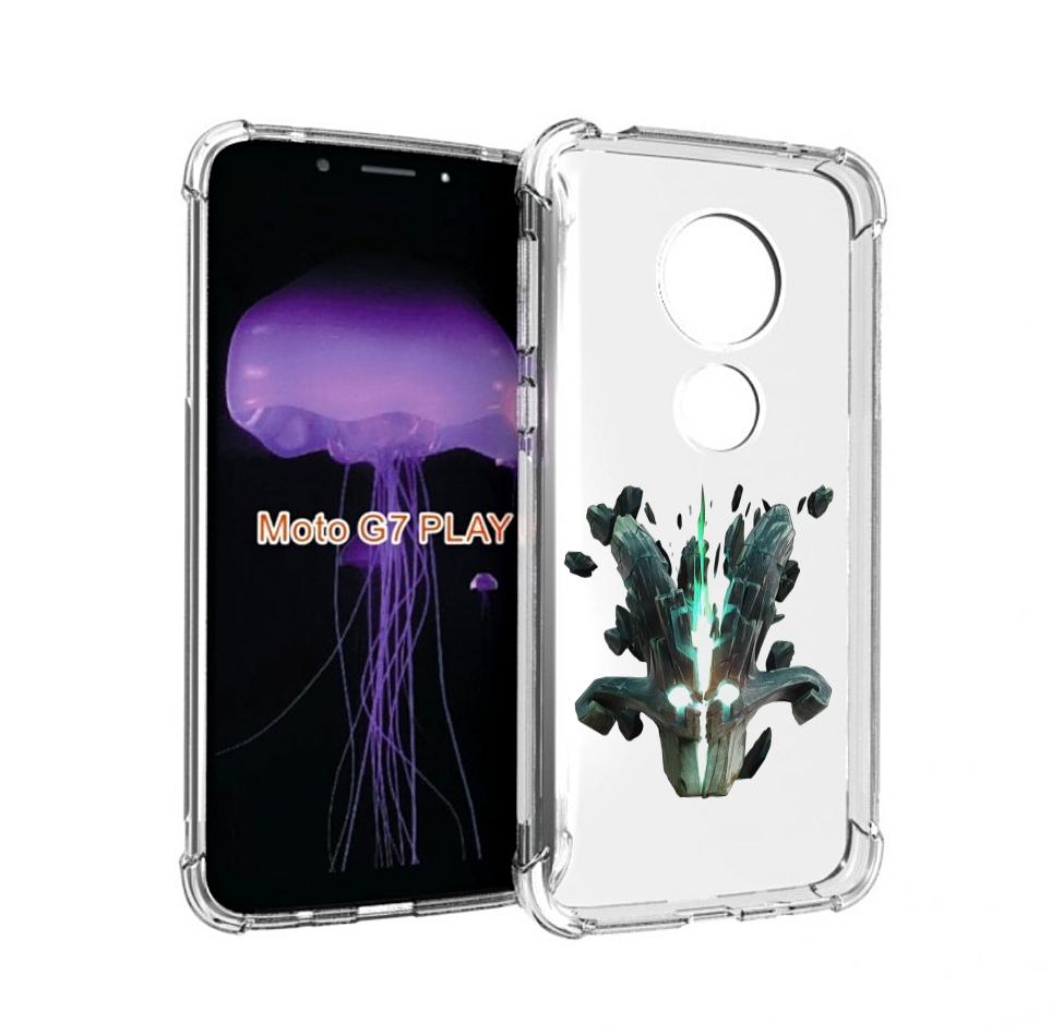 

Чехол MyPads dota 2 juggernaut для Motorola Moto G7 Play, Прозрачный, Tocco
