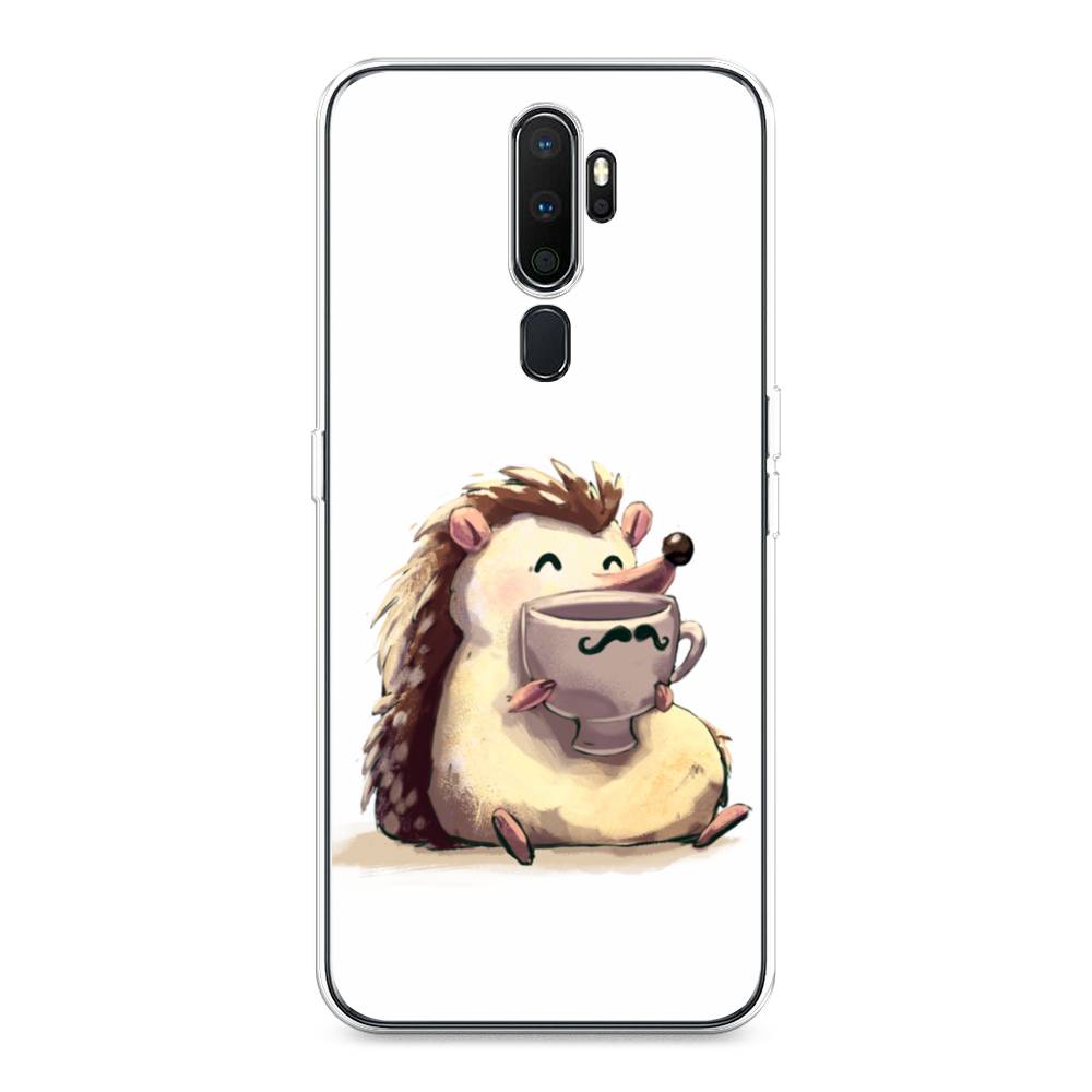 

Чехол Awog на Oppo A5/A9 2020 "Еж кофеман", Разноцветный, 251350-10