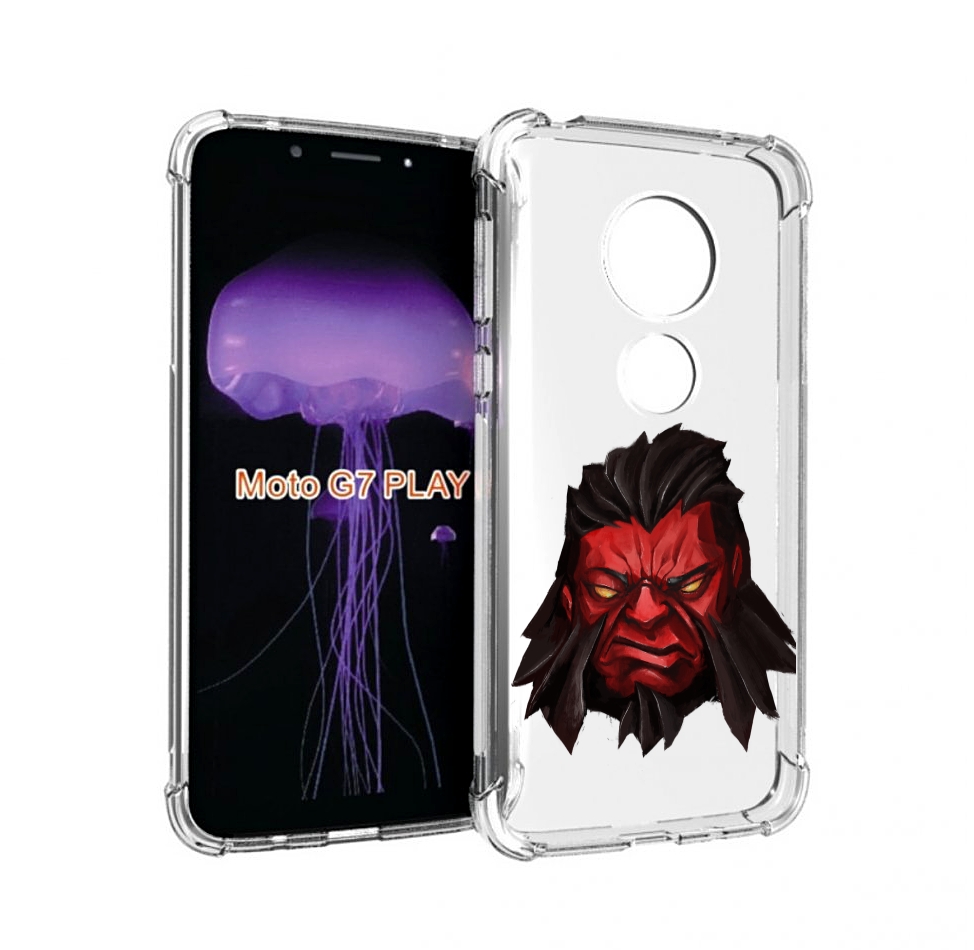 

Чехол MyPads dota-2-axe для Motorola Moto G7 Play, Прозрачный, Tocco