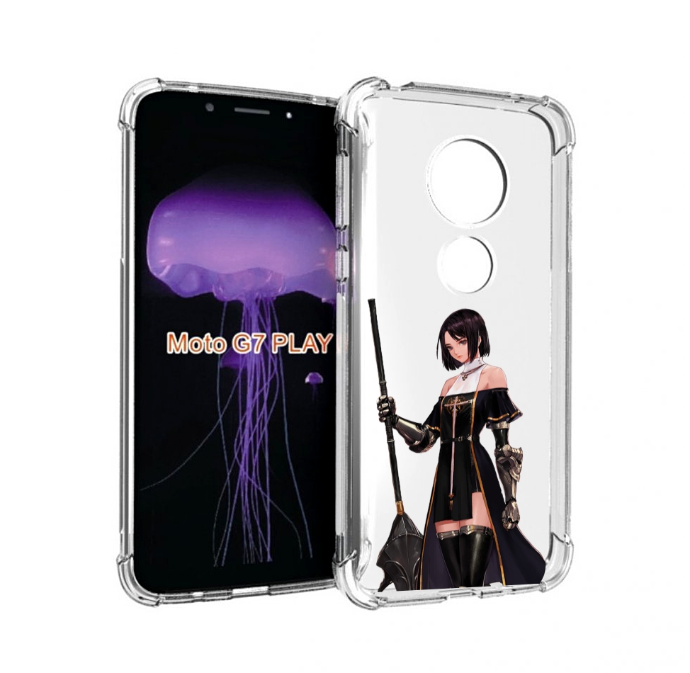 

Чехол MyPads dungeon-fighter для Motorola Moto G7 Play, Прозрачный, Tocco