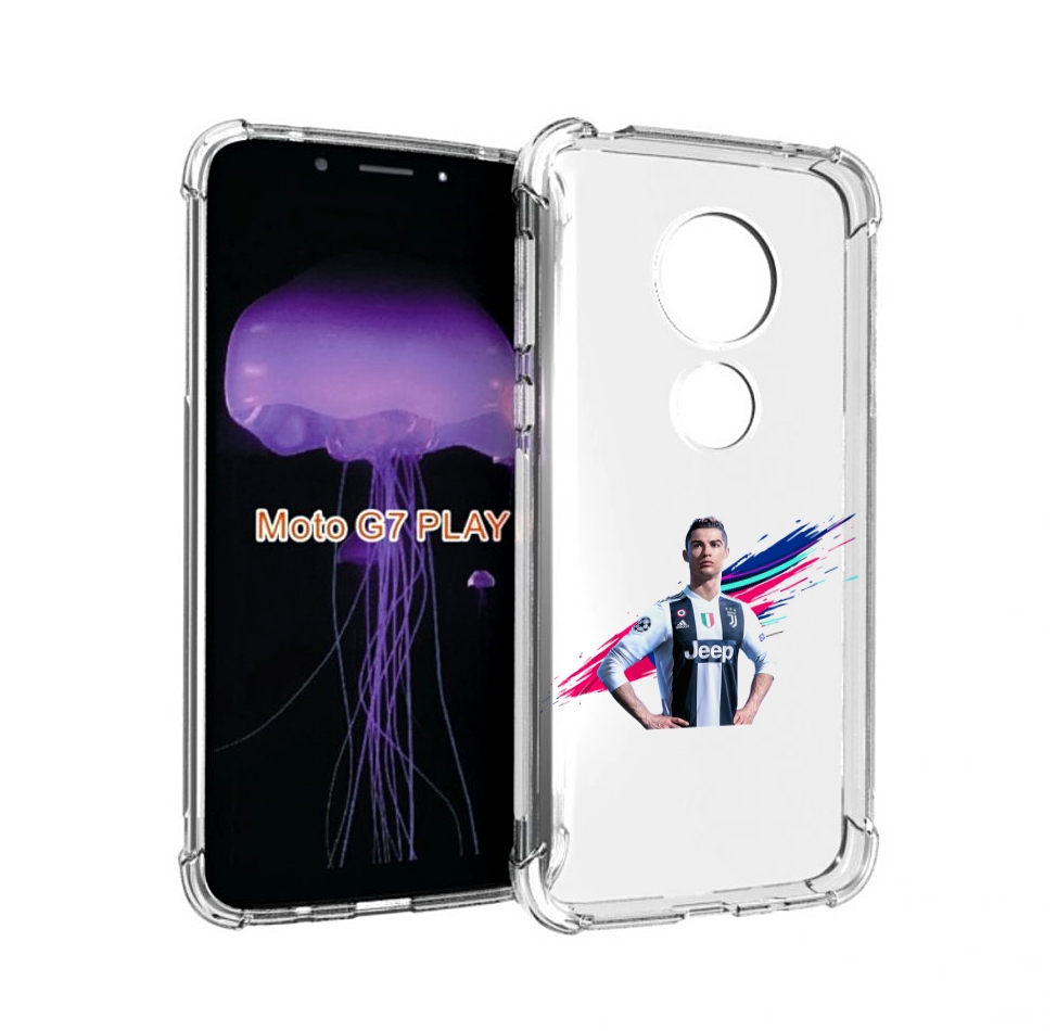 

Чехол MyPads fifa-Криштиану-Роналду мужской для Motorola Moto G7 Play, Прозрачный, Tocco