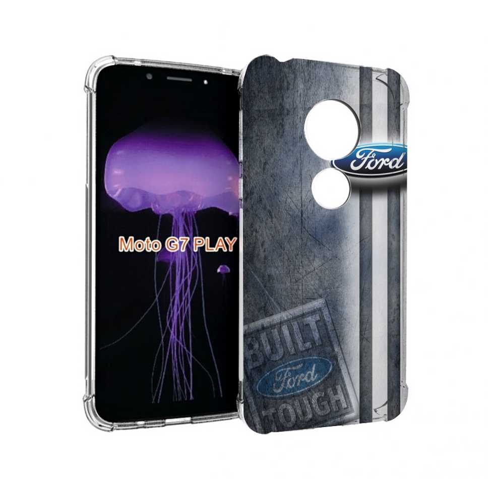 

Чехол MyPads ford 2 для Motorola Moto G7 Play, Прозрачный, Tocco