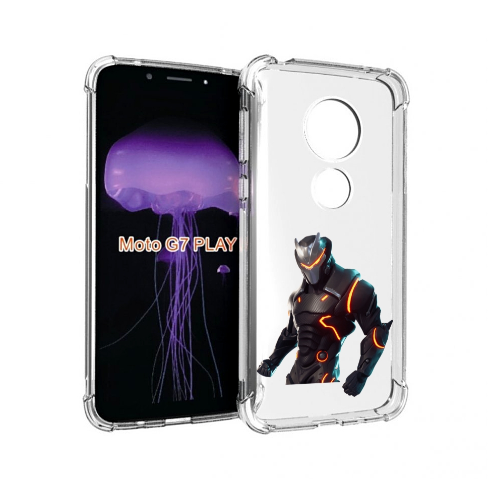 фото Чехол mypads fortnite-1 для motorola moto g7 play