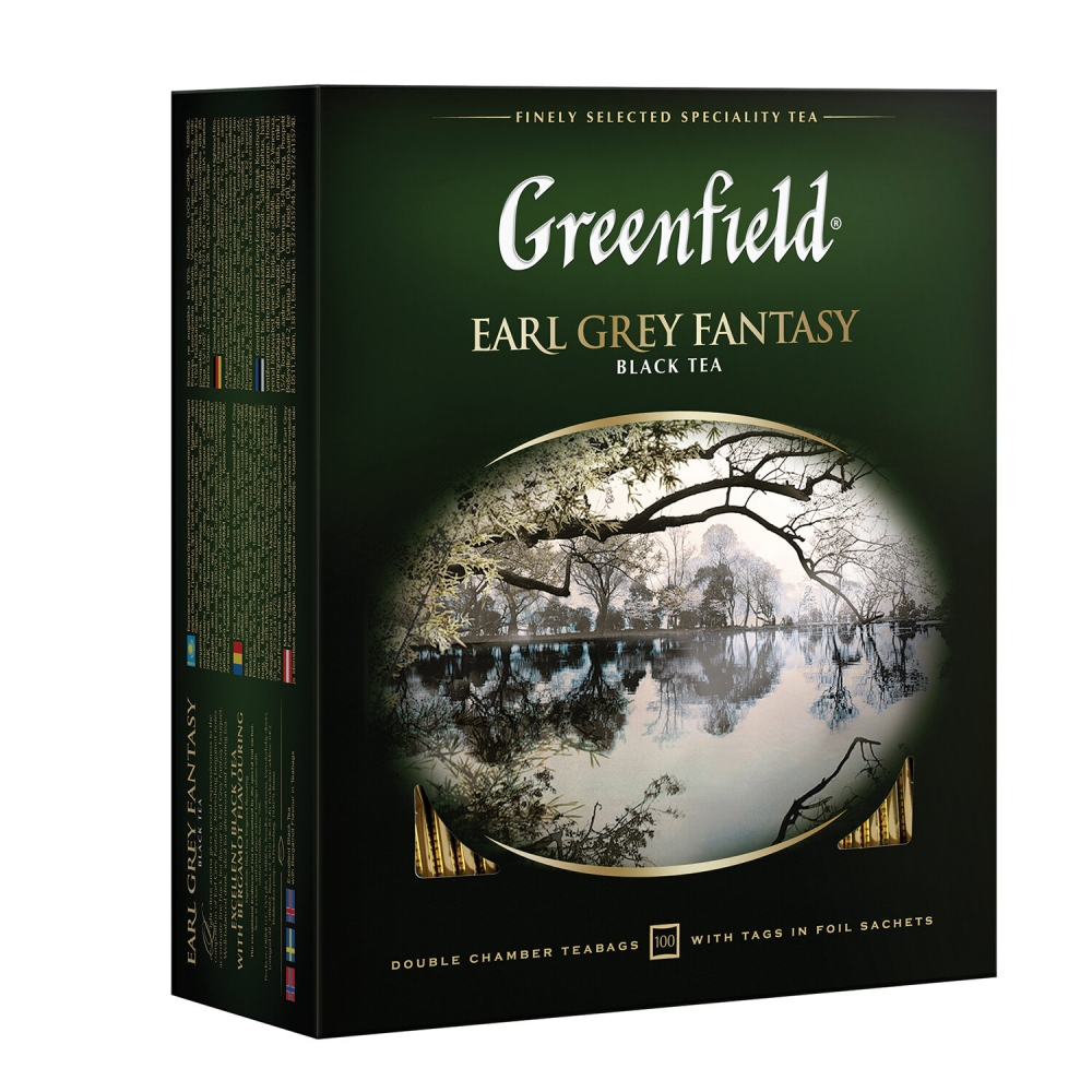 

Чай Greenfield Earl Grey Fantasy 100 пак 2 уп
