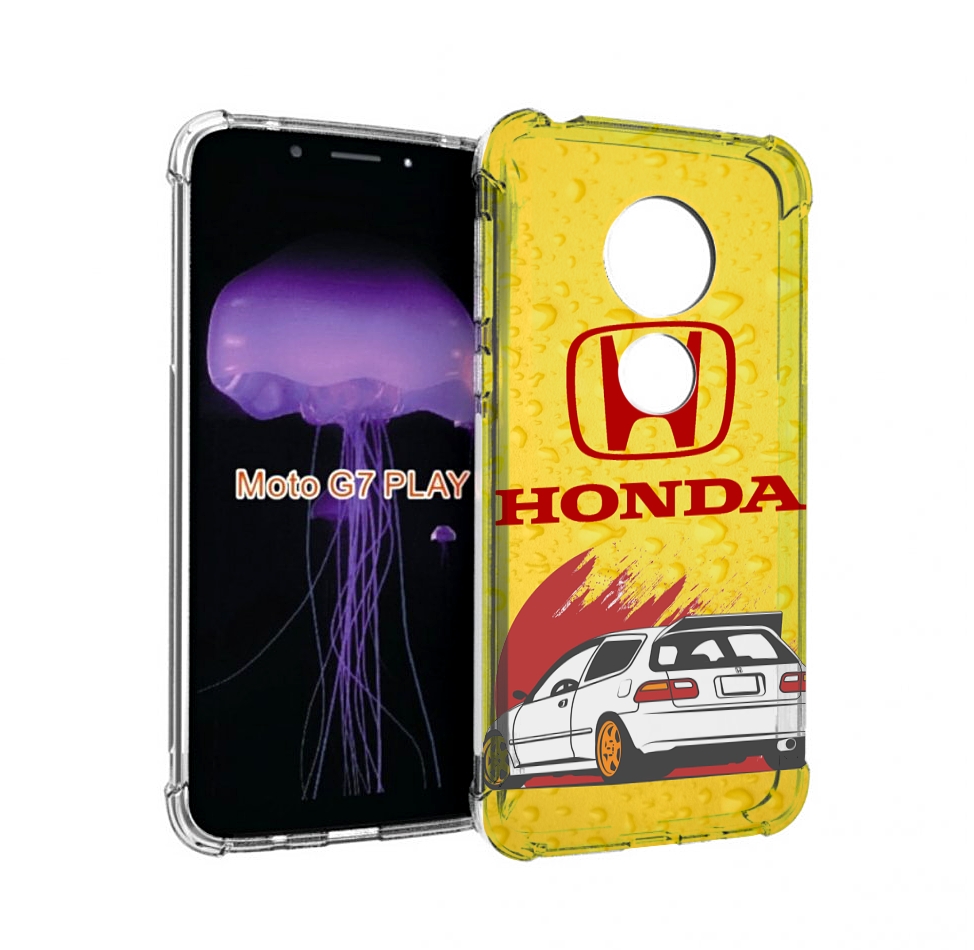

Чехол MyPads honda-motor для Motorola Moto G7 Play, Прозрачный, Tocco