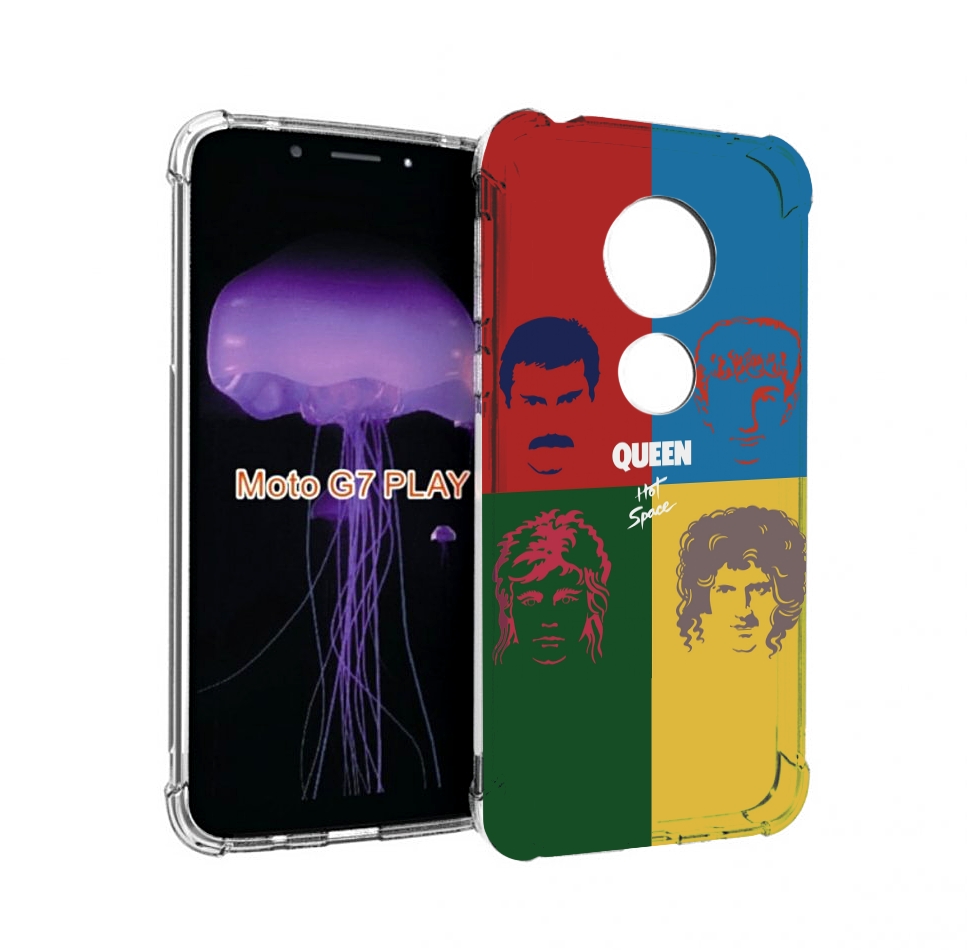 

Чехол MyPads hot space queen альбом для Motorola Moto G7 Play, Прозрачный, Tocco