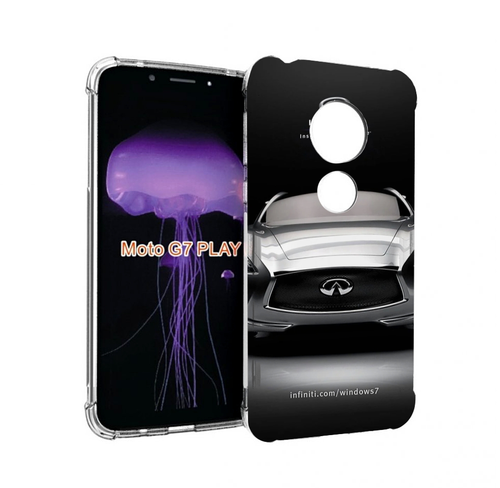 

Чехол MyPads infiniti-1 для Motorola Moto G7 Play, Прозрачный, Tocco