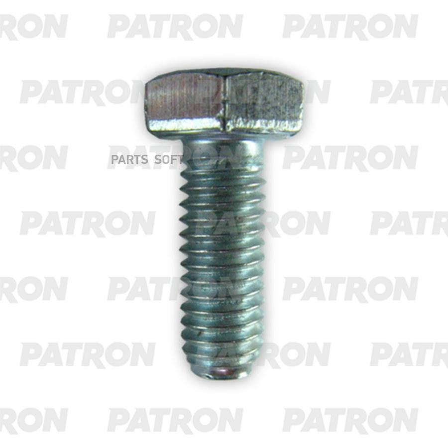 PATRON P37-2616T Болт металлический белый универсальный M10X20  10шт
