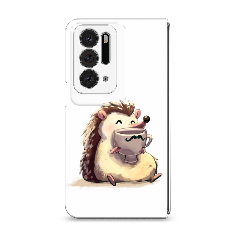 

Чехол Awog на Oppo Find N "Еж кофеман", Разноцветный, 259650-10