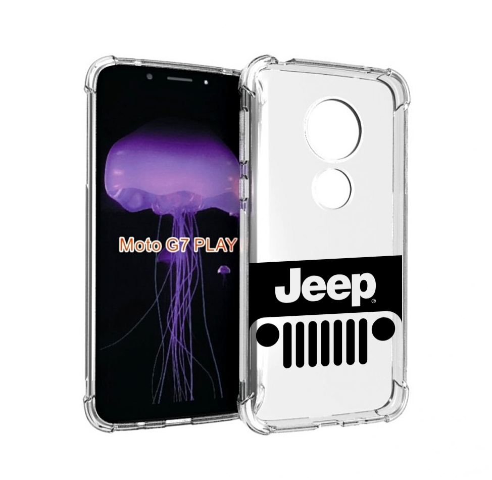

Чехол MyPads jeep-3 мужской для Motorola Moto G7 Play, Прозрачный, Tocco