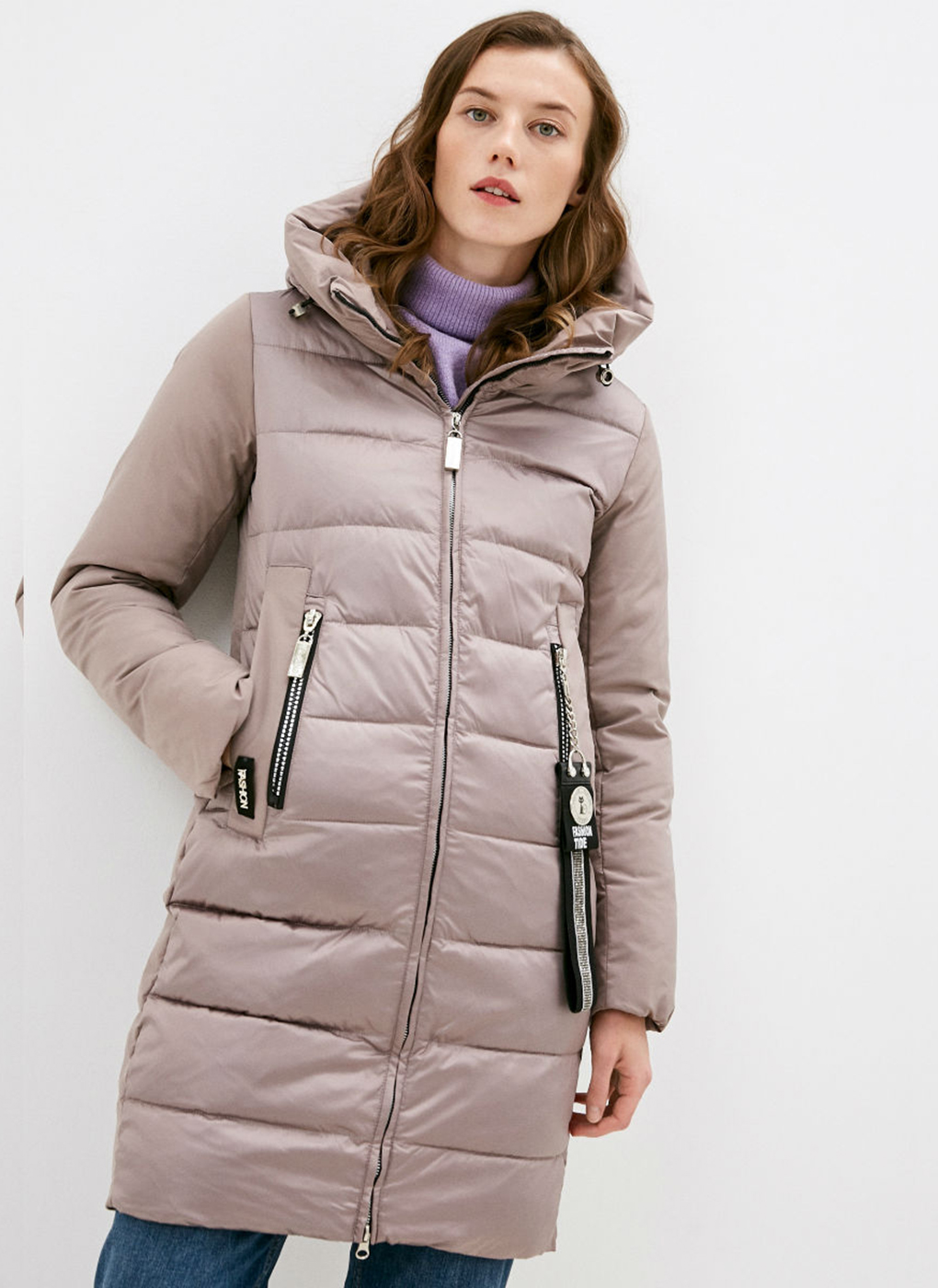 

Куртка женская WINTERRA 57012 бежевая 46 RU, 57012