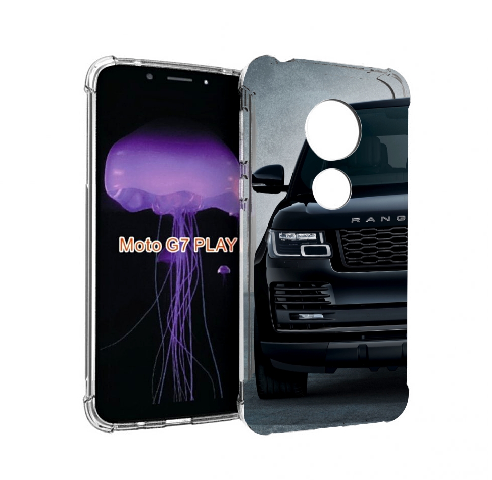 

Чехол MyPads land rover-1 мужской для Motorola Moto G7 Play, Прозрачный, Tocco