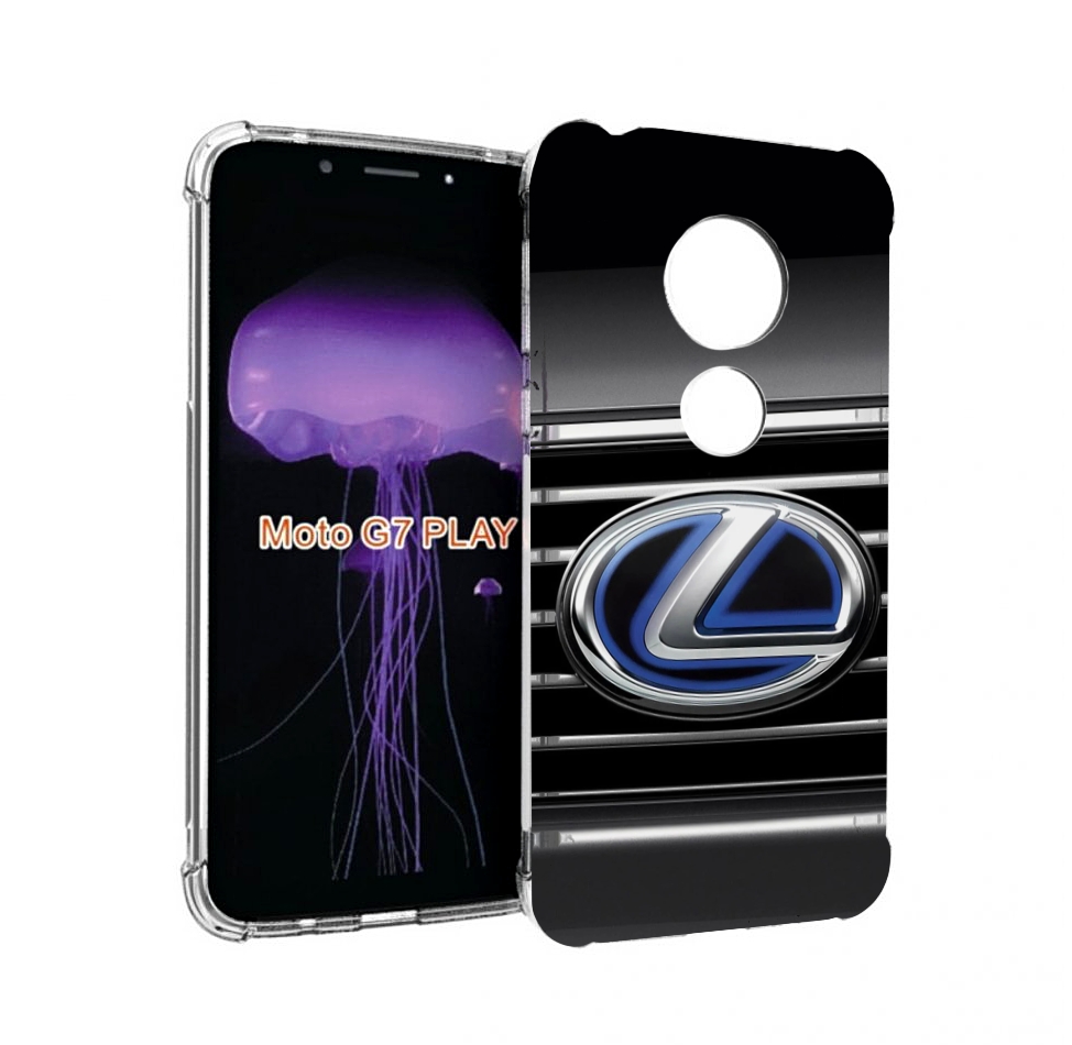 

Чехол MyPads lexus-2 для Motorola Moto G7 Play, Прозрачный, Tocco