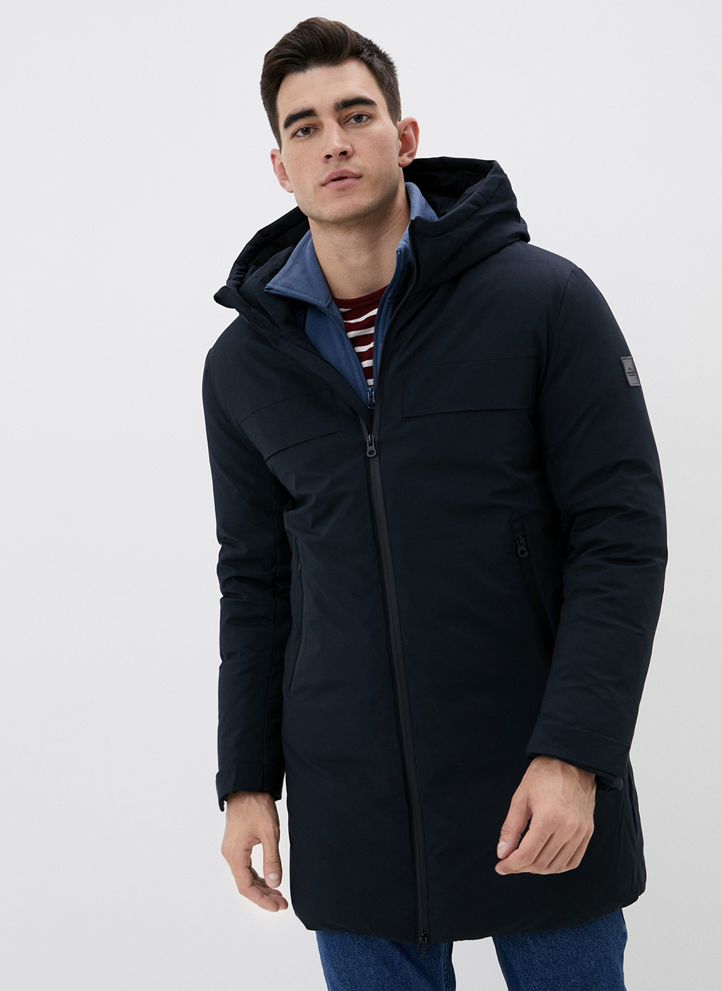 

Зимняя куртка мужская WINTERRA 57018 синяя 54 RU, 57018
