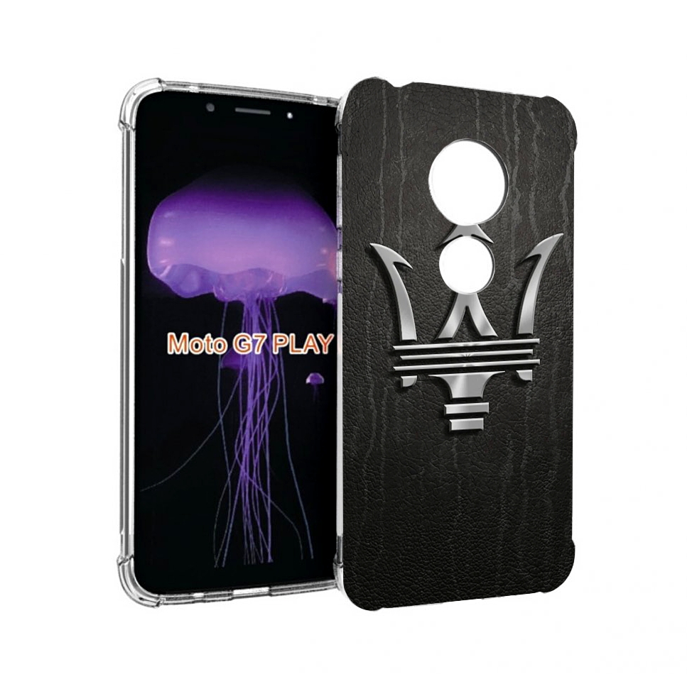 

Чехол MyPads maserati-3 мужской для Motorola Moto G7 Play, Прозрачный, Tocco