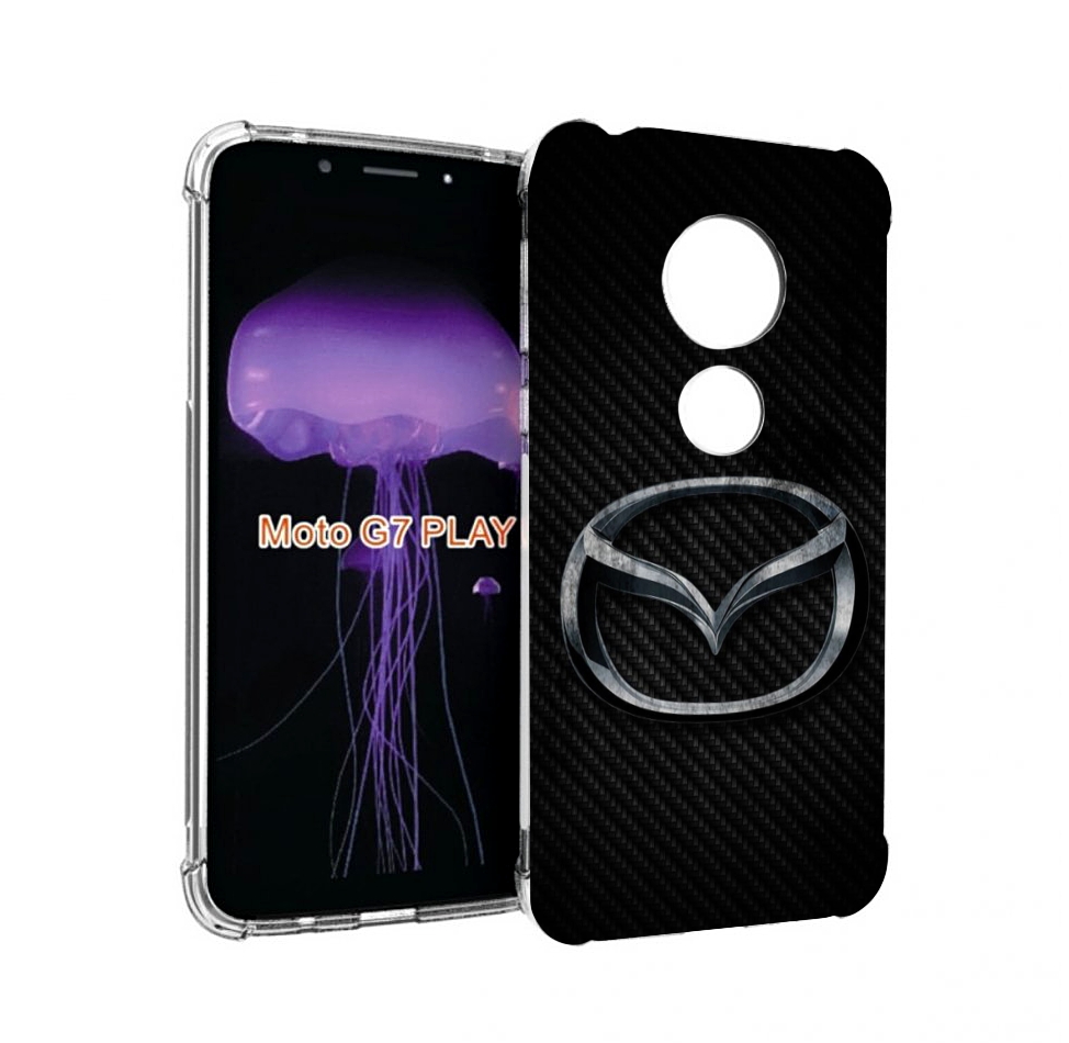 

Чехол MyPads mazda 1 женский для Motorola Moto G7 Play, Прозрачный, Tocco