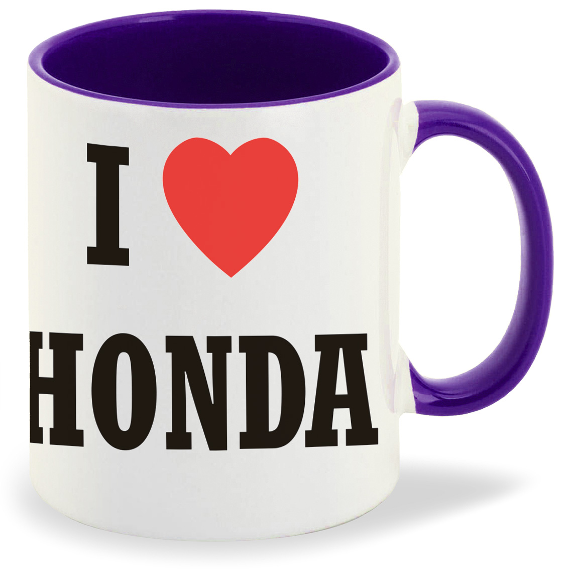 

Кружка CoolPodarok Авто I love Honda, Авто I love Honda