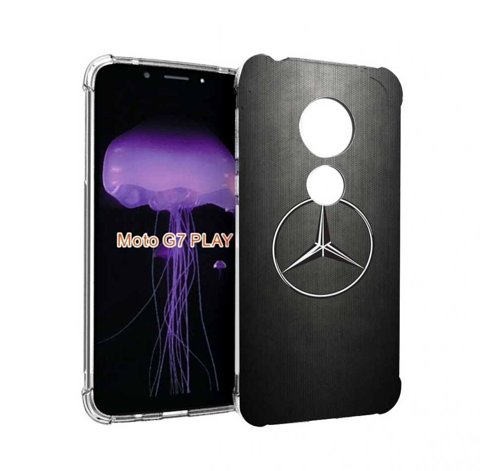 

Чехол MyPads mercedes 3 мужской для Motorola Moto G7 Play, Прозрачный, Tocco