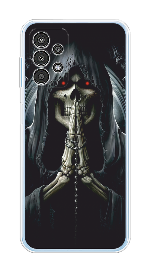 

Чехол на Samsung Galaxy A13 4G "Молитва", Серый, 2104850-1