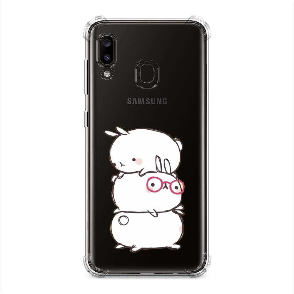 

Чехол Awog на Samsung Galaxy A30 "Бутерброд", Разноцветный, 27551-1