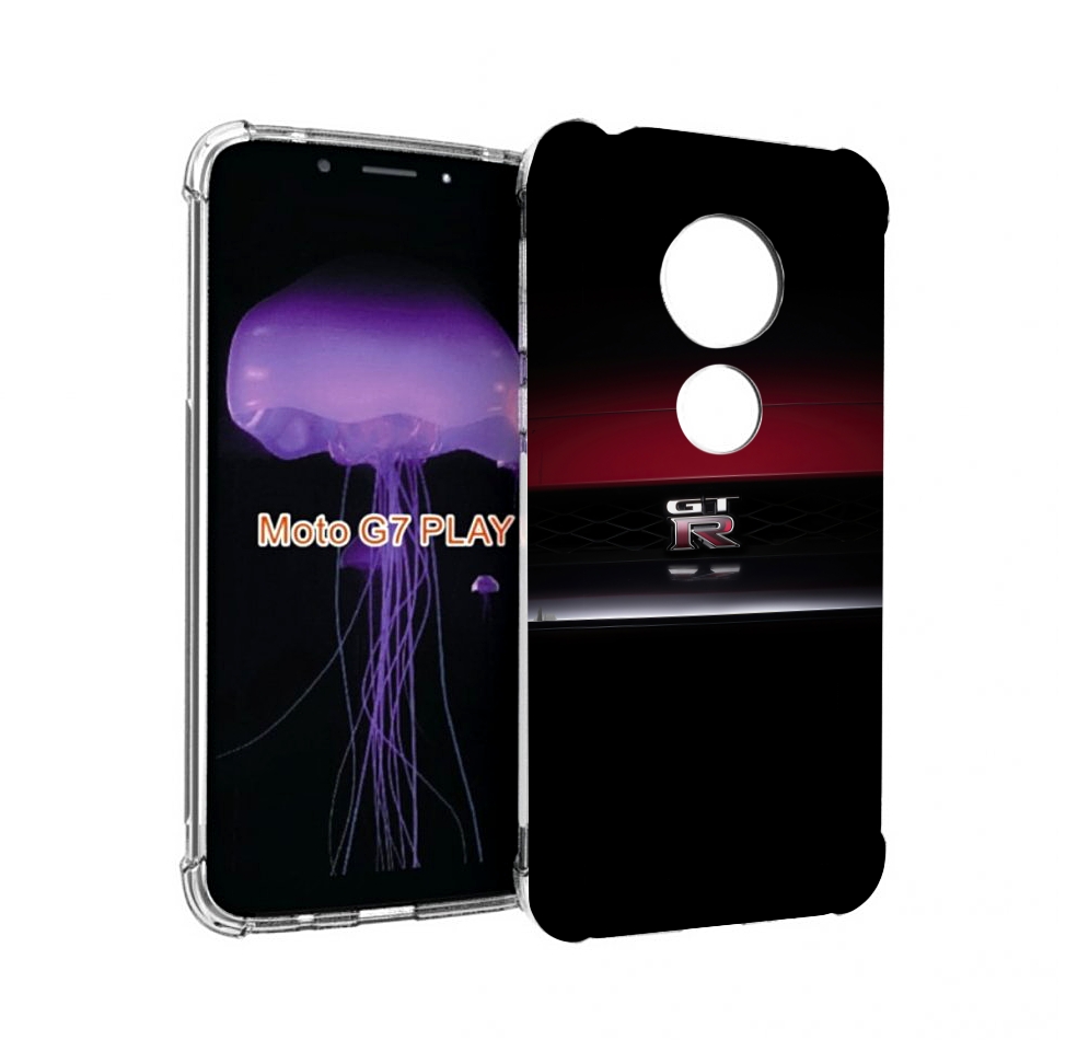 

Чехол MyPads nissan 1 мужской для Motorola Moto G7 Play, Прозрачный, Tocco
