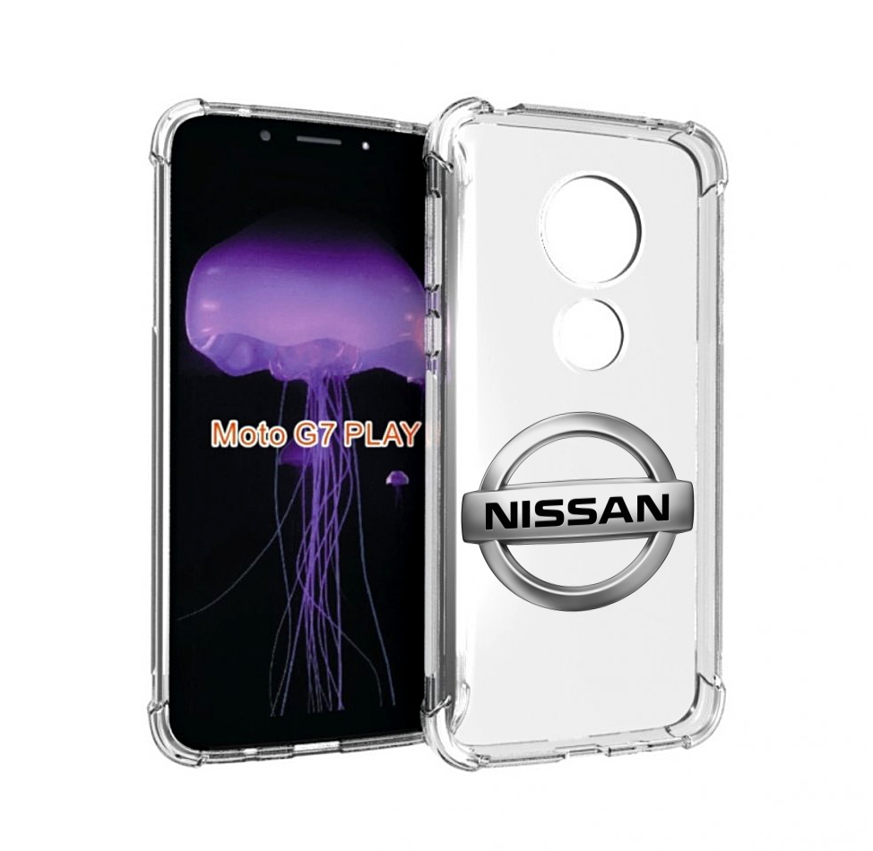 

Чехол MyPads nissan-3 мужской для Motorola Moto G7 Play, Прозрачный, Tocco